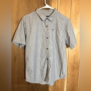 Quicksilver Boys button down shirt size Xlarge